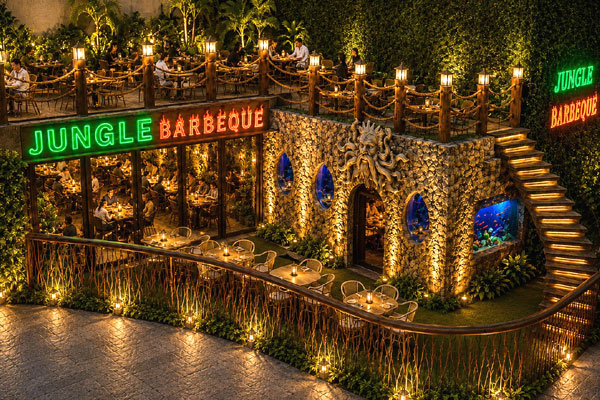 Jungle Barbeque, Bhutani City Mall, Noida